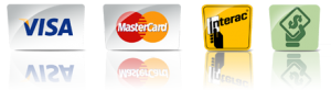 visa interac mastercard cash